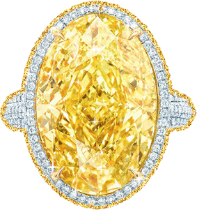 Gif animé bijoux bague dorée